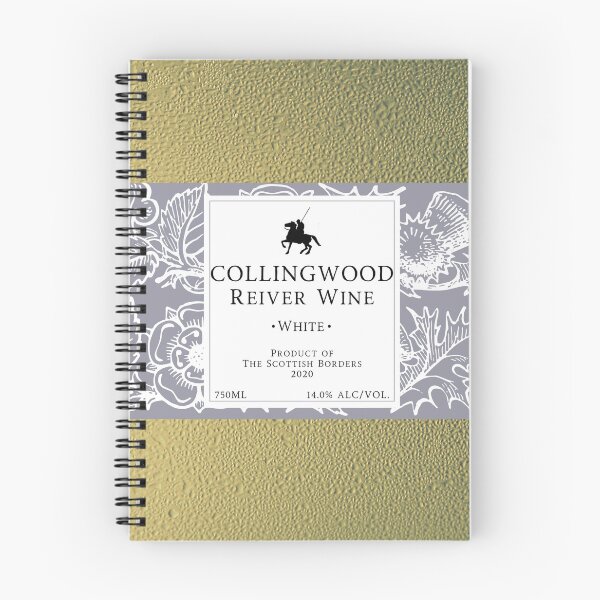 Item preview, COLLINGWOOD Red Wine Label | Border Reivers designed and sold by yourscotborders.