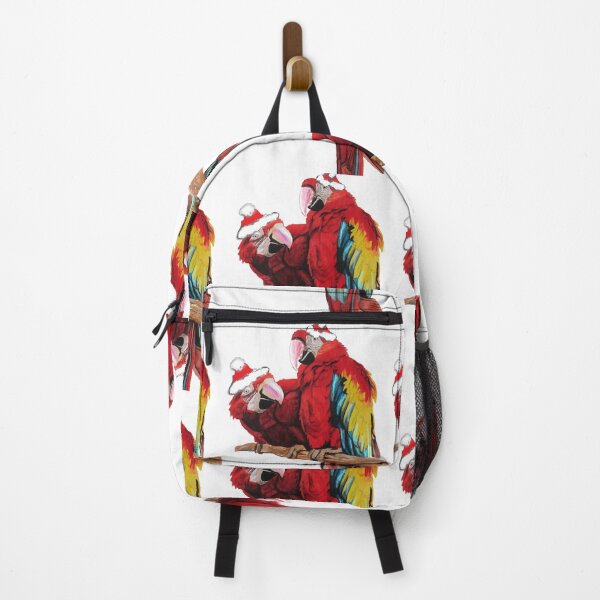 Item preview, Here Comes Santa Macaws! Christmas Macaw designed and sold by Sarah Rajkotwala.