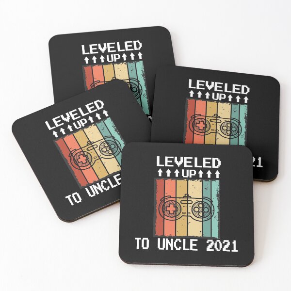 Item preview, Leveled Up To Uncle 2021 - Pregnancy Announcement New Uncle Retro - Funny Maternity Gift For Gamer Lover designed and sold by Run to Creations.