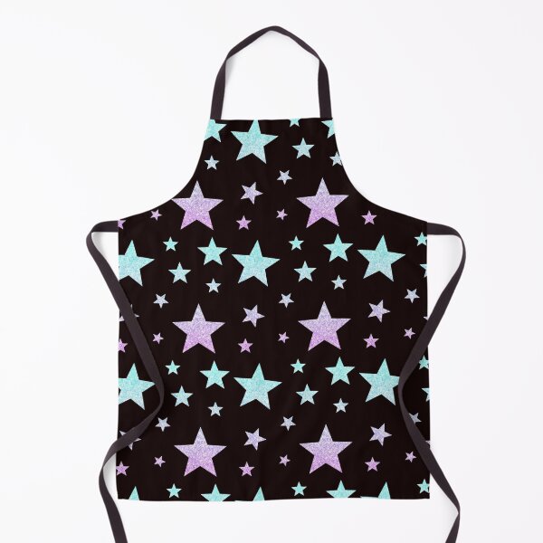 Item preview, Light Blue Purple Ombre Faux Glitter Stars designed and sold by Felicity-K.