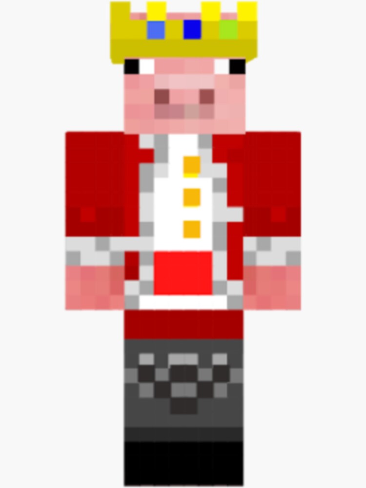 Fundy’s MCYT Minecraft Skin Sticker for Sale by JaypegDesigns