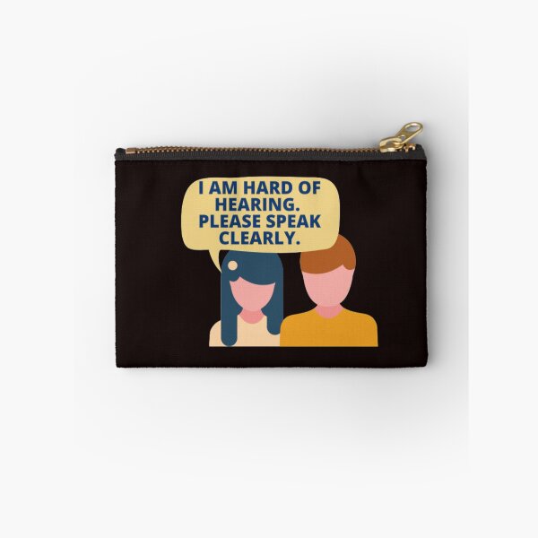 Item preview, I am Hard of Hearing. Speak Clearly to Me.  designed and sold by PaperDreamPod.