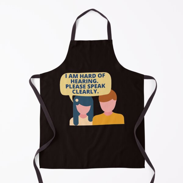 Item preview, I am Hard of Hearing. Speak Clearly to Me. designed and sold by PaperDreamPod.