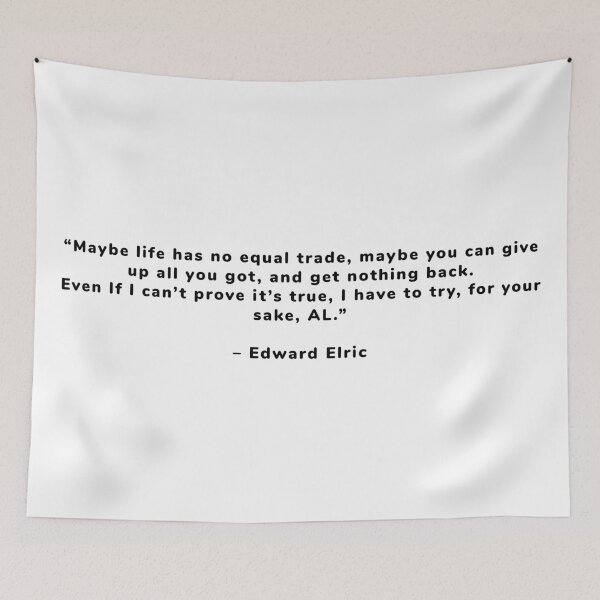 Item preview, Fullmetal Alchemist - Quote designed and sold by Epicanimequotes.