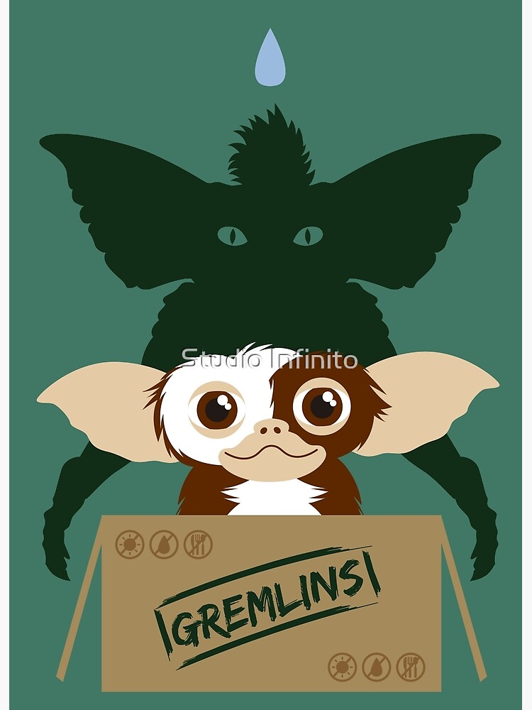 Gremlins Gizmo Greeting Card By Studioinfinito Redbubble Gremlins Gizmo Greeting Card By Studioinfinito Redbubble