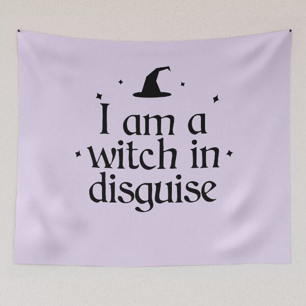 Item preview, I am a Witch in Disguise Halloween designed and sold by Shujii.