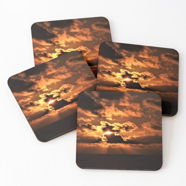 Item preview, Sunrise peaking from the clouds  designed and sold by Graykat.