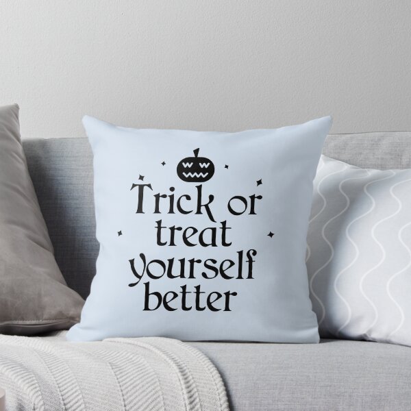 Item preview, Trick or Treat Yourself Better Halloween Funny Saying designed and sold by Shujii.