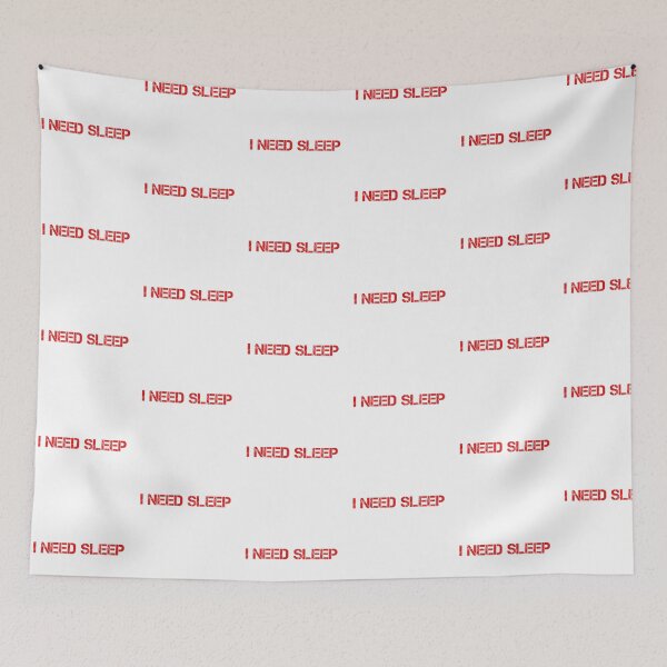 Item preview, I NEED SLEEP STICKER  designed and sold by matmazel.