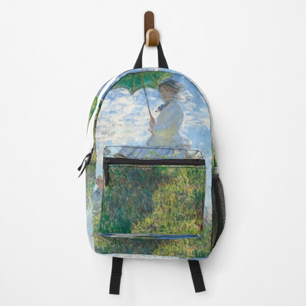 Item preview, Woman with a Parasol, Madame Monet and Her Son (1875) designed and sold by Bellathewilde.