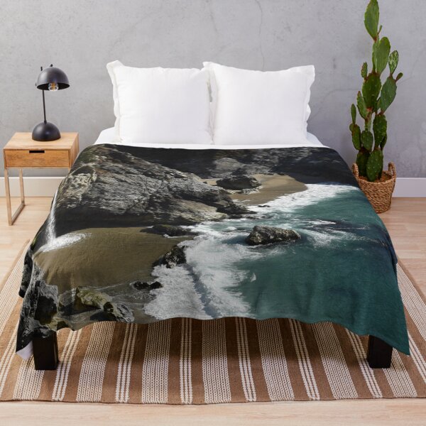 Item preview, McWay Falls Big Sur waterfall on the beach designed and sold by mariagram17.