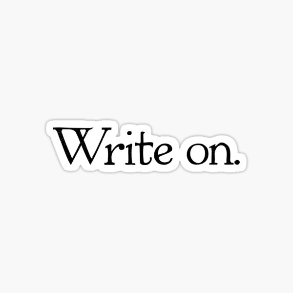 Item preview, Write On Author Design designed and sold by Adventureco.