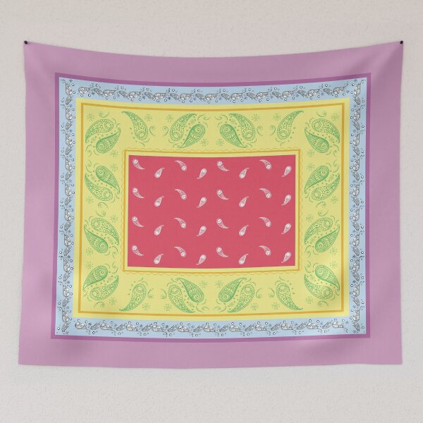 Item preview, Paisley Bandana Rainbow designed and sold by bohefy.