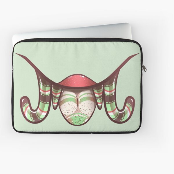 Candy Cane mint Smile #3 Laptop Sleeve