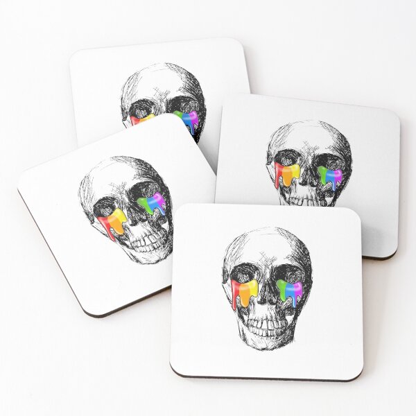 Item preview, Skull rainbow  designed and sold by InkLove.