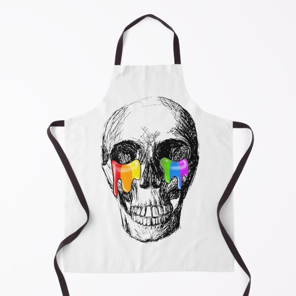 Item preview, Skull rainbow designed and sold by InkLove.