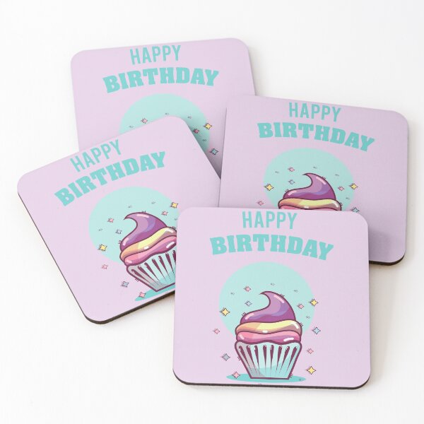 Item preview, Happy birthday cupcake designed and sold by littlehapa.