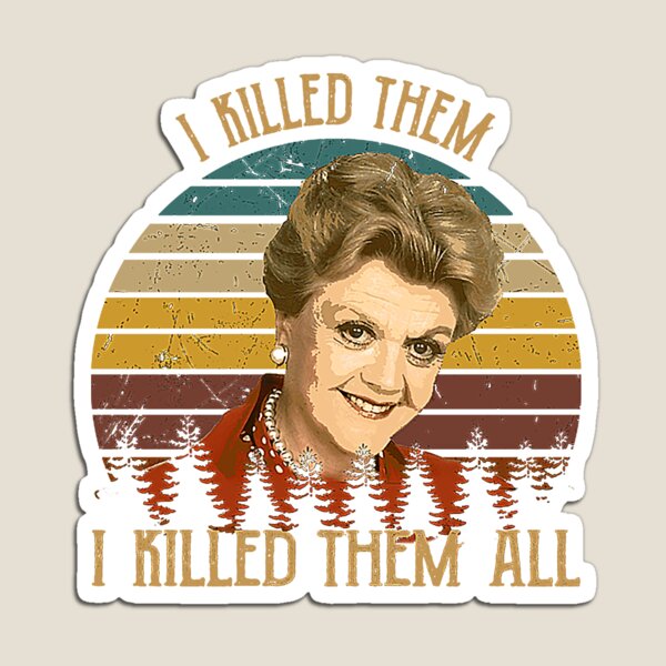 Item preview, Vintage Murder She Wrote - Je les ai tués, je les ai tués designed and sold by hoangloan257.