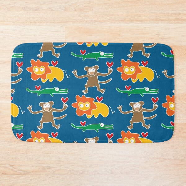 Item preview, Cartoon Lion, Alligator And Monkey Trio © fatfatin designed and sold by fatfatin.