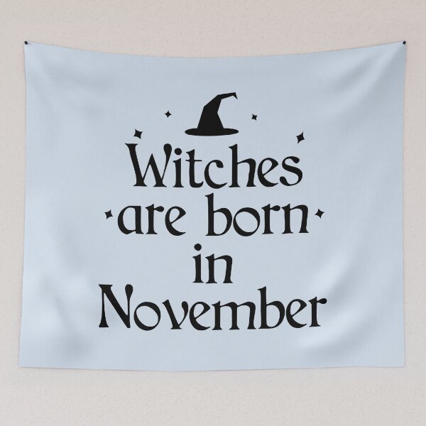 Item preview, Witches are born in November designed and sold by Shujii.
