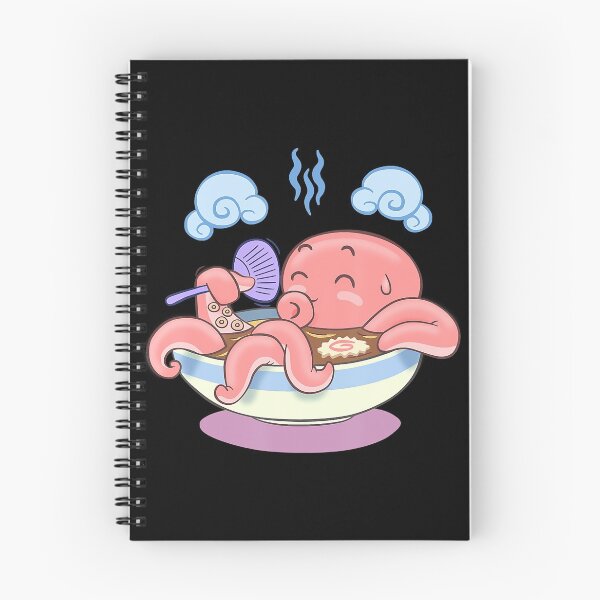 Item preview, Octopus relaxes in Miso soup T-Shirt designed and sold by HenningMadsen.