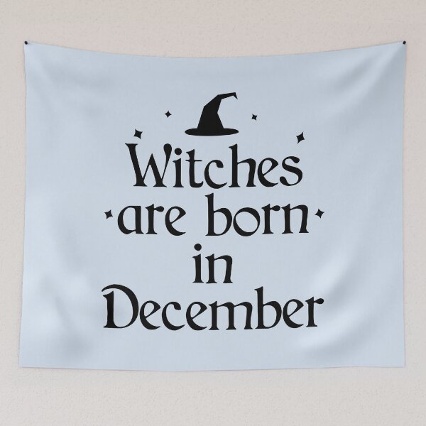 Item preview, Witches are born in December designed and sold by Shujii.