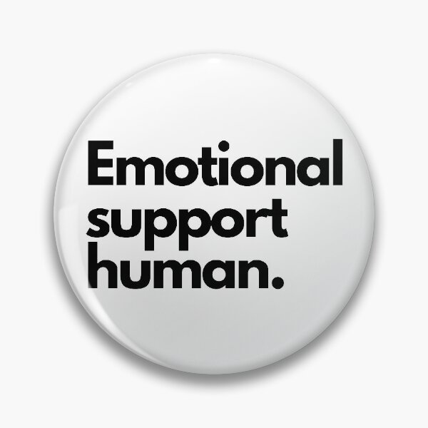 Item preview, Emotional Support Human Tshirt designed and sold by prehokage.