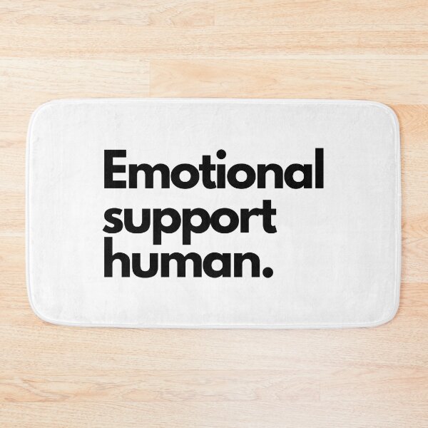 Item preview, Emotional Support Human Tshirt designed and sold by prehokage.