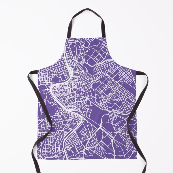 Item preview, Rome, Italy Map Print - Purple designed and sold by CartoCreative.