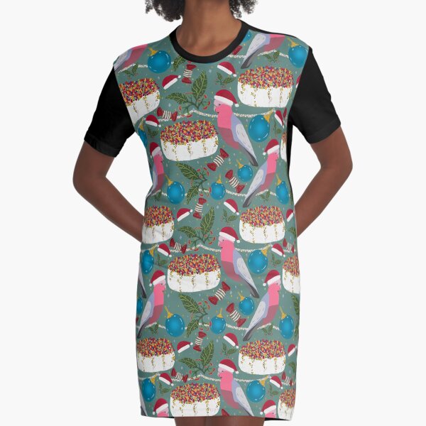 Artikel-Vorschau von Weihnachtsaustralischer Gallah-Papageienkakadu, designt und verkauft von Lozzie Eliza Designs.