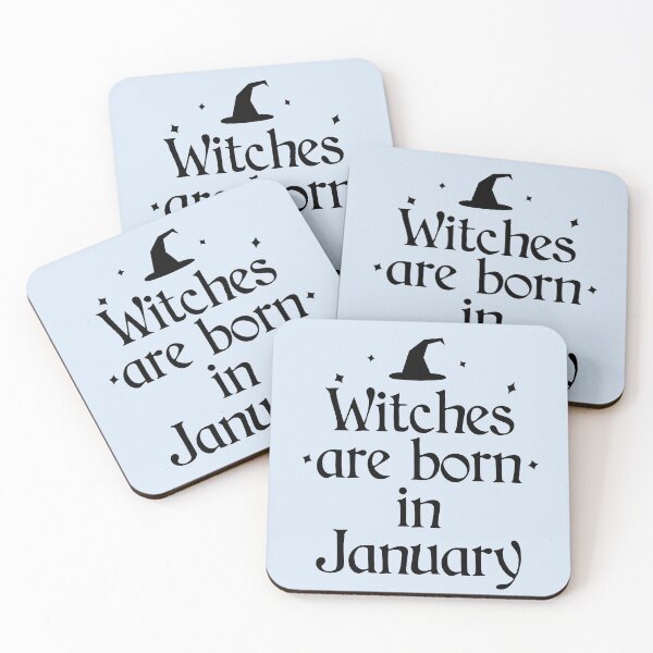 Item preview, Witches are born in January designed and sold by Shujii.