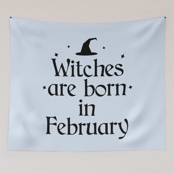 Item preview, Witches are born in February designed and sold by Shujii.