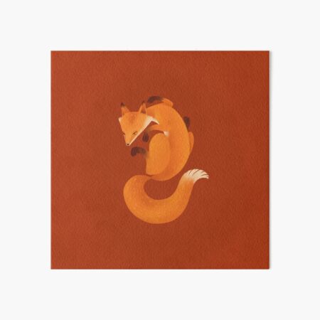 Foxy Fiend Art Board Print