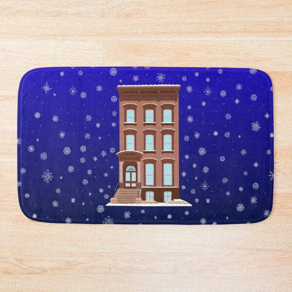 Item preview, Winter Snowflake Brooklyn Brownstone designed and sold by Deborah Camp.