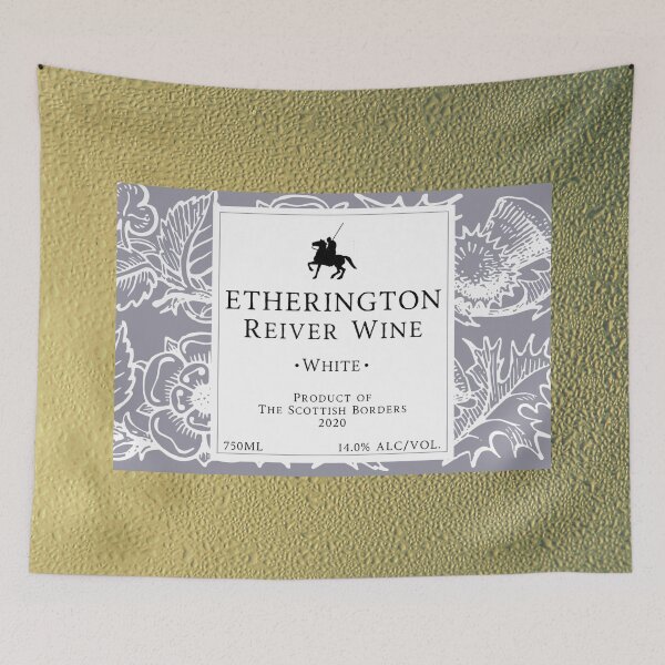 Artikelvorschau, ETHERINGTON Red Wine Label | Border Reivers entworfen und verkauft von yourscotborders.