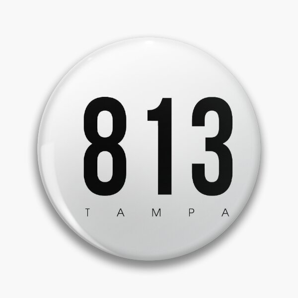Item preview, Tampa, FL - 813 Area Code design designed and sold by CartoCreative.
