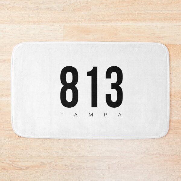 Item preview, Tampa, FL - 813 Area Code design designed and sold by CartoCreative.