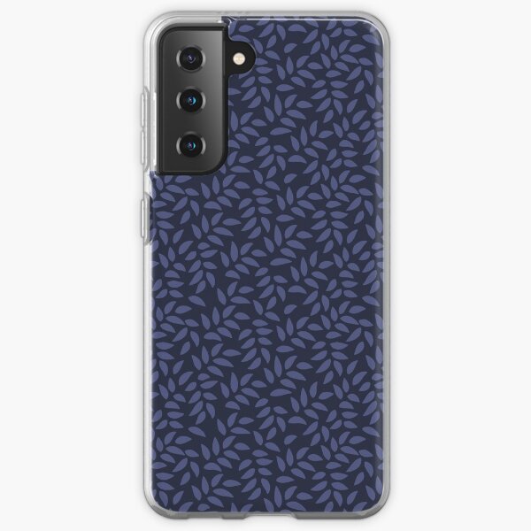 Indigo Leaves Samsung Galaxy Soft Case