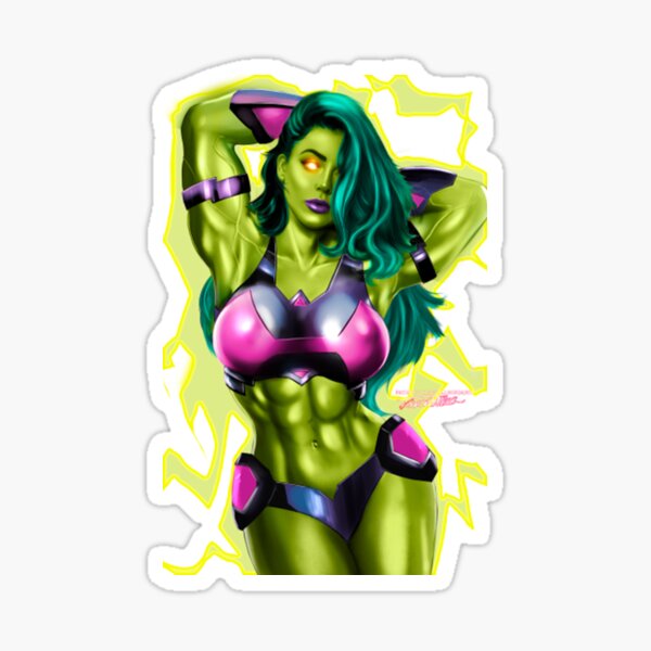 Item preview, She Hulk Breakthrough Graphic SHE HULK  designed and sold by CekaTovi.