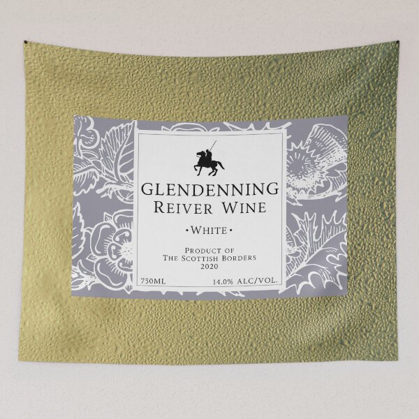 Artikelvorschau, GLENDENNING Red Wine Label | Border Reivers entworfen und verkauft von yourscotborders.