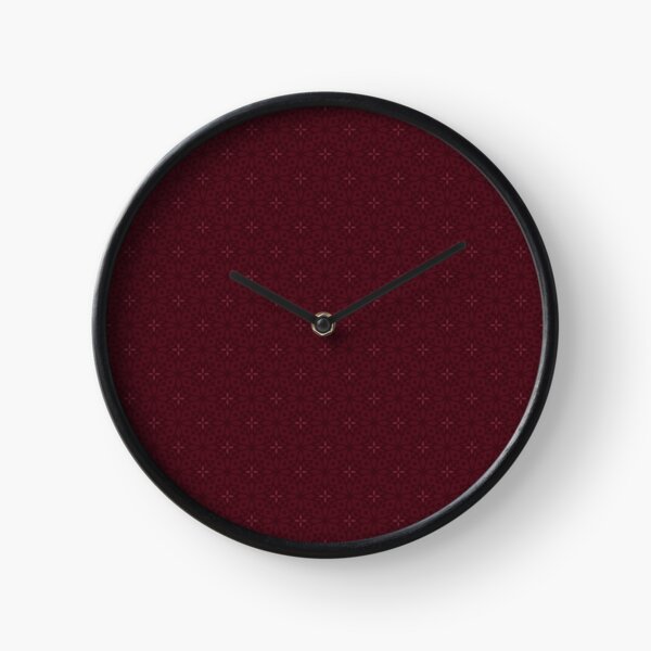 Batik Mandalas Clock