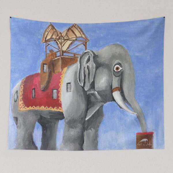 Item preview, Lucy the Elephant designed and sold by juliadip812.