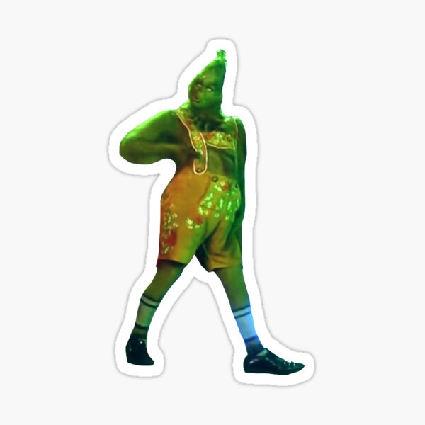 hansome green man  Sticker