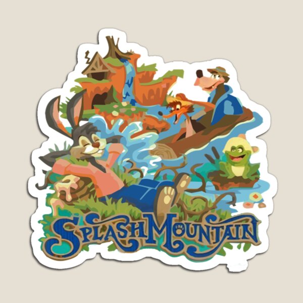 The Splash Mountain Magnet