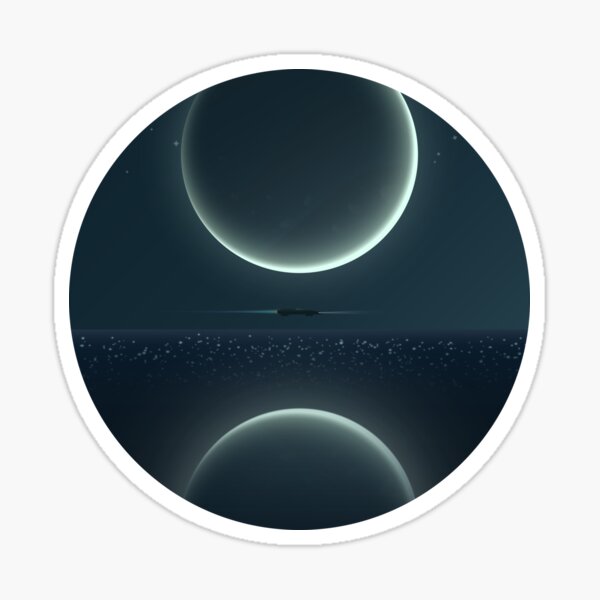 Exoplanet Night Drive Sticker