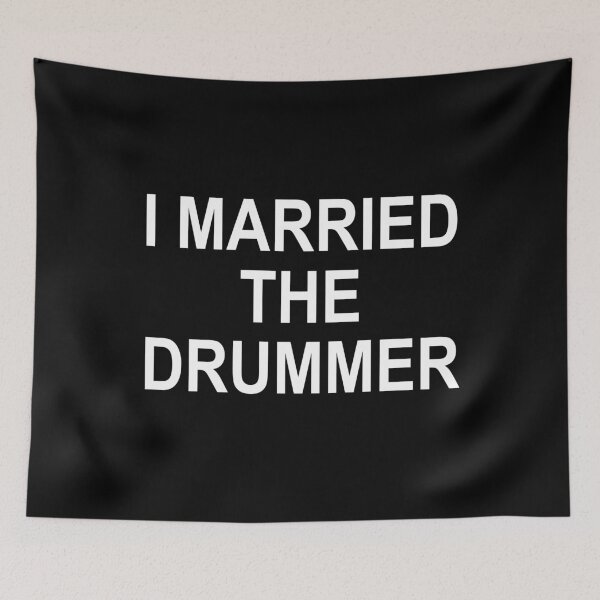 Item preview, I Married The Drummer designed and sold by manishfzr1995.