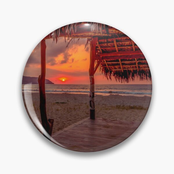 Item preview, Sunset Tiki Hut a Pacific Dream designed and sold by Steven Kight.