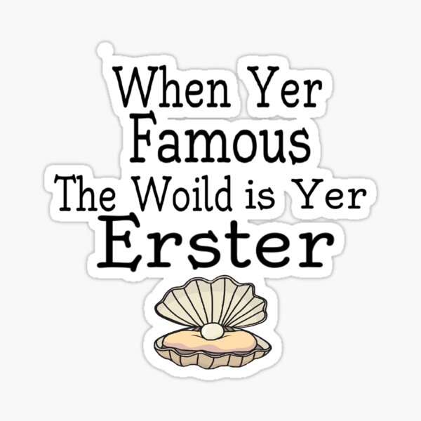 Item preview, Newsies The Woild is Yer Erster designed and sold by Ali Roque.