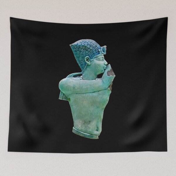 Item preview, Faience inlay fragment of a Ptolemaic King designed and sold by DotorEaon.