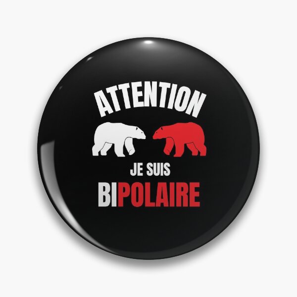 Item preview, Attention I am bipolar humor bear funny designed and sold by joozybart.